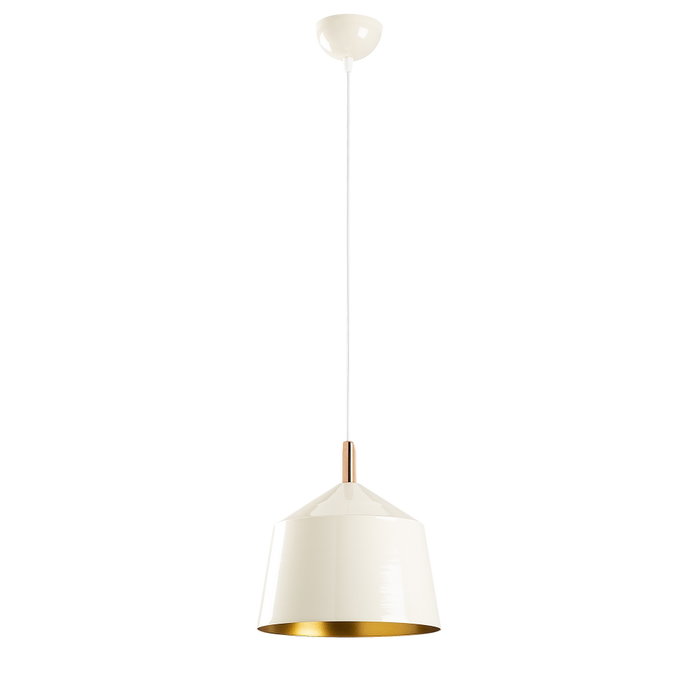 Opviq Lámpara de araña Sağlam - 3725 Blanco, Dorado y Cobre